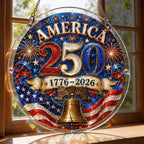 Décoration Suspendue Puzzle Acrylique 250e Anniversaire de l'Amérique