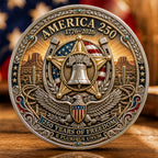 Pièce commémorative du 250e anniversaire de l'Amérique – Pièce défi de la liberté Western Cowboy Eagle 1776-2026, plaquée argent antique et or, cadeau patriotique à collectionner