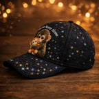 Casquette décontractée avec motif « You Are Never Alone »