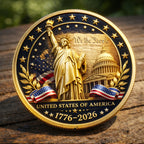 🏆Nouvel an -60 % - Pièce commémorative America 250 (1776–2026)