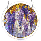 Attrape-soleil en acrylique - Wisteria en lumière de verre
