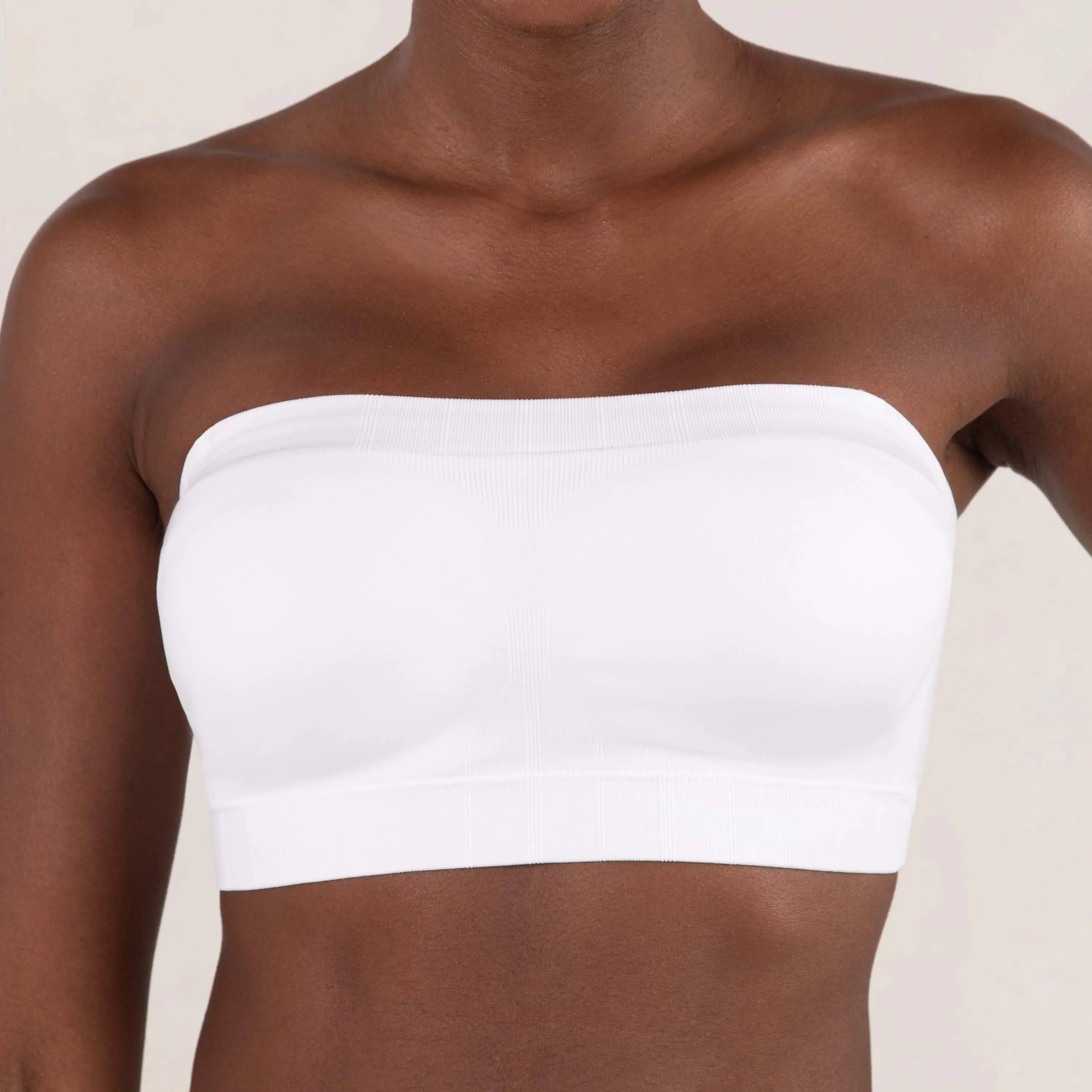 Soutien-gorge bandeau sans bretelles convertible pour femme