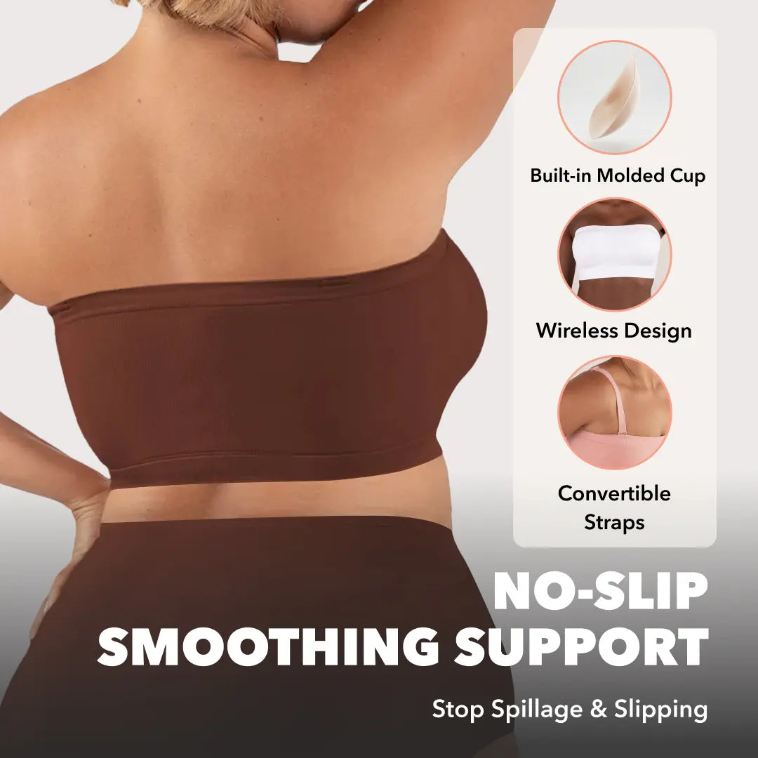 Women's Convertible Strapless Bandeau Bra