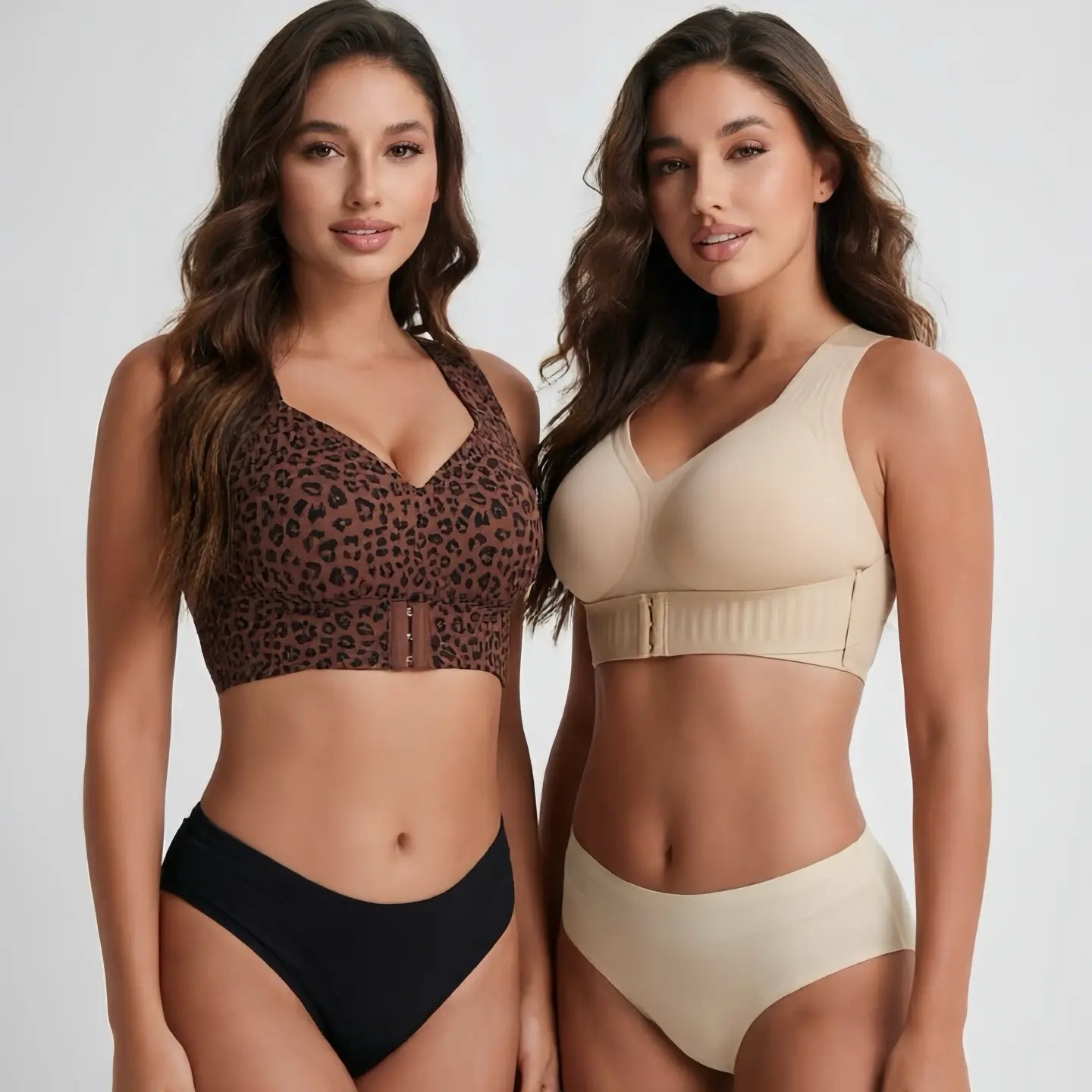 Soutien-gorge posture sculptant sans coutures | Push-up sans armatures et maintien du dos