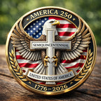🏆Nouvel An -60 % sur la pièce commémorative America 250