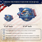 USA 250th Anniversary Eagle Decal – États-Unis d'Amérique 1776–2026 Patriotique