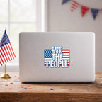 Autocollant « Nous le peuple » 250e anniversaire – Drapeau des États-Unis, 1776-2026