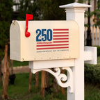 Autocollant drapeau USA 250e anniversaire de l'indépendance 1776-2026