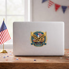 Autocollant patriotique Aigle drapeau des États-Unis 250e Anniversaire 1776-2026