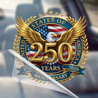 🔥 OFFRE À DURÉE LIMITÉE – Décalque patriotique Aigle royal 250e anniversaire