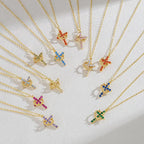 Le collier croix et couronne éternel