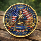 🏆Vente Flash 60% DE RÉDUCTION - Pièce du 250e Anniversaire de l'Amérique 1776-2026