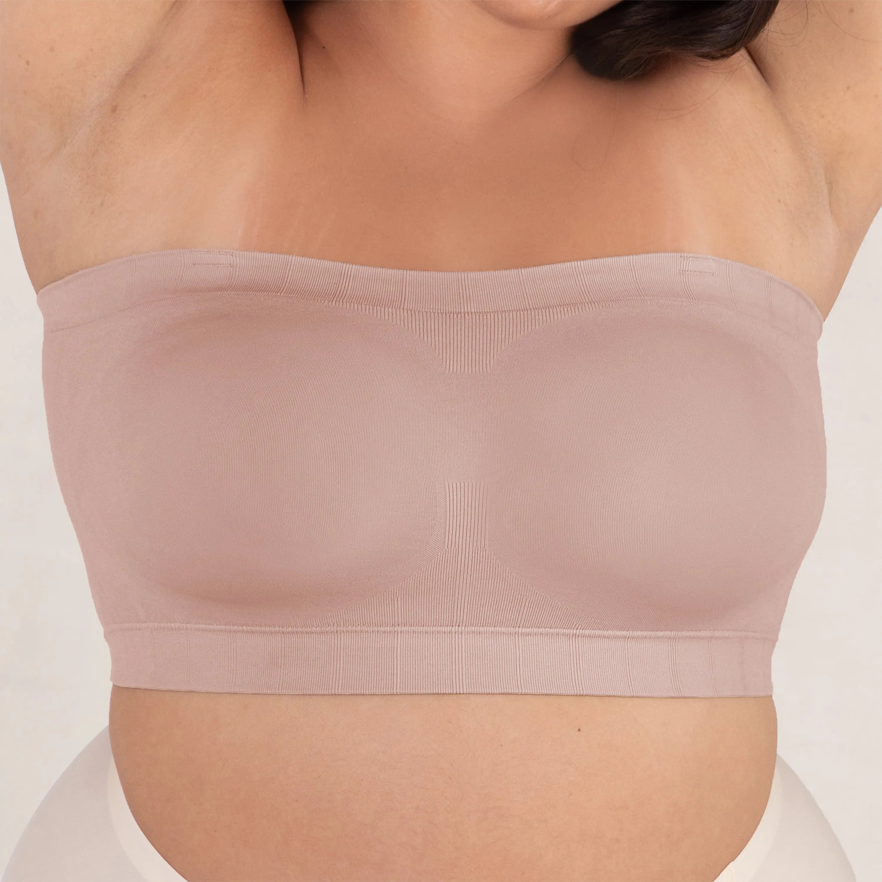 Soutien-gorge bandeau sans bretelles convertible pour femme