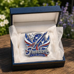 Broche commémorative des 250 ans de liberté
