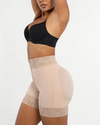 Short ventre plat rehausse-fesses avec baleines en acier