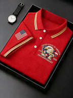 Polo-shirt « 250e anniversaire American Eagle »