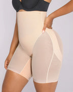Short taille haute mi-cuisse