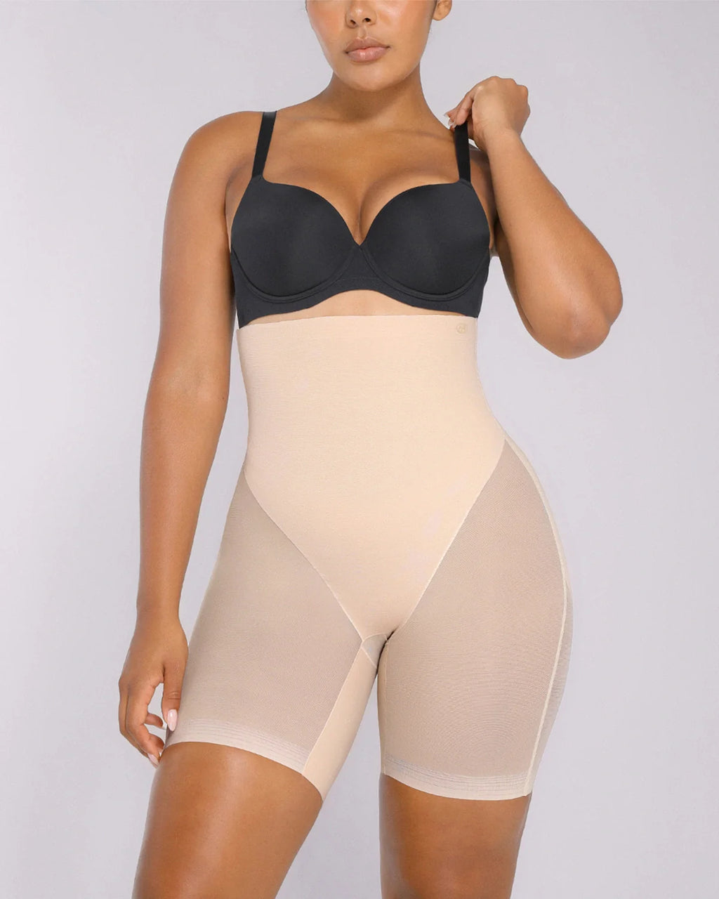 High-Waisted Mid Thigh Short