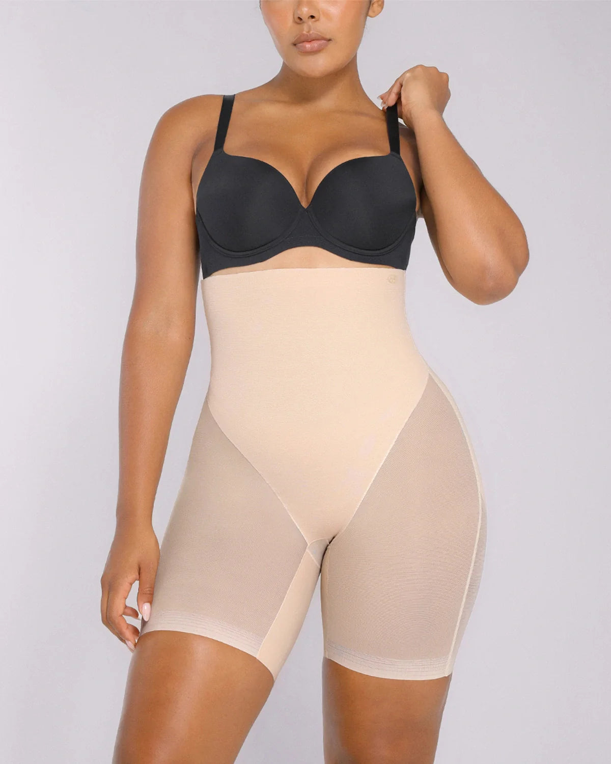 High-Waisted Mid Thigh Short
