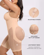 Body string mi-cuisse échancré dans le dos