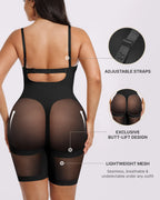 Body string mi-cuisse échancré dans le dos