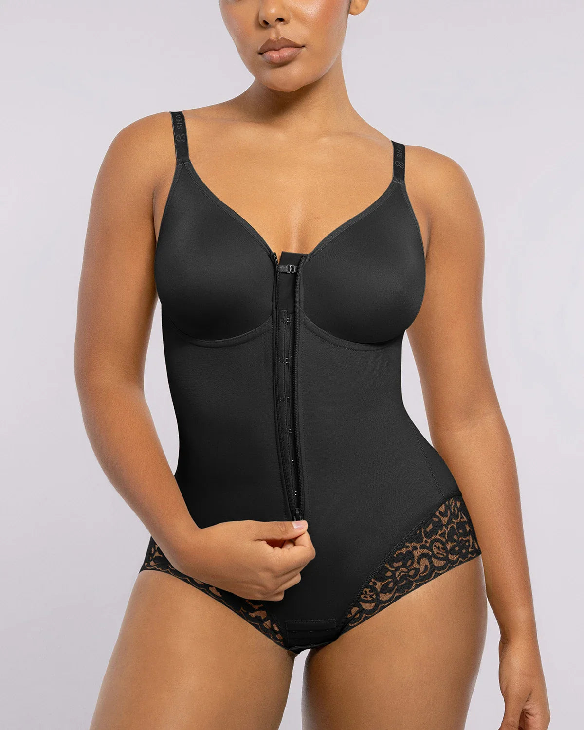 ™ AirSlim® Hourglass Full Body Brief Bodysuit