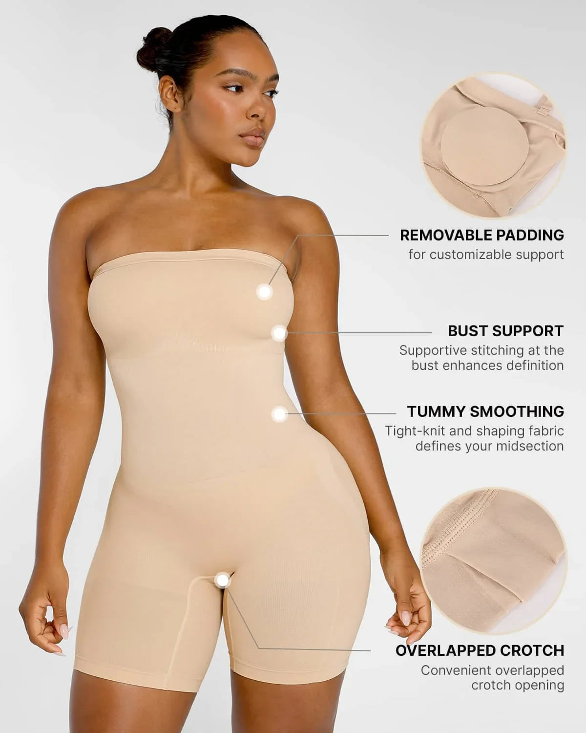 ™ Skin Flow Strapless Bodysuit