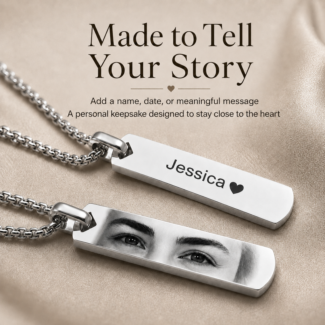 Your Eyes, Your Story Necklace