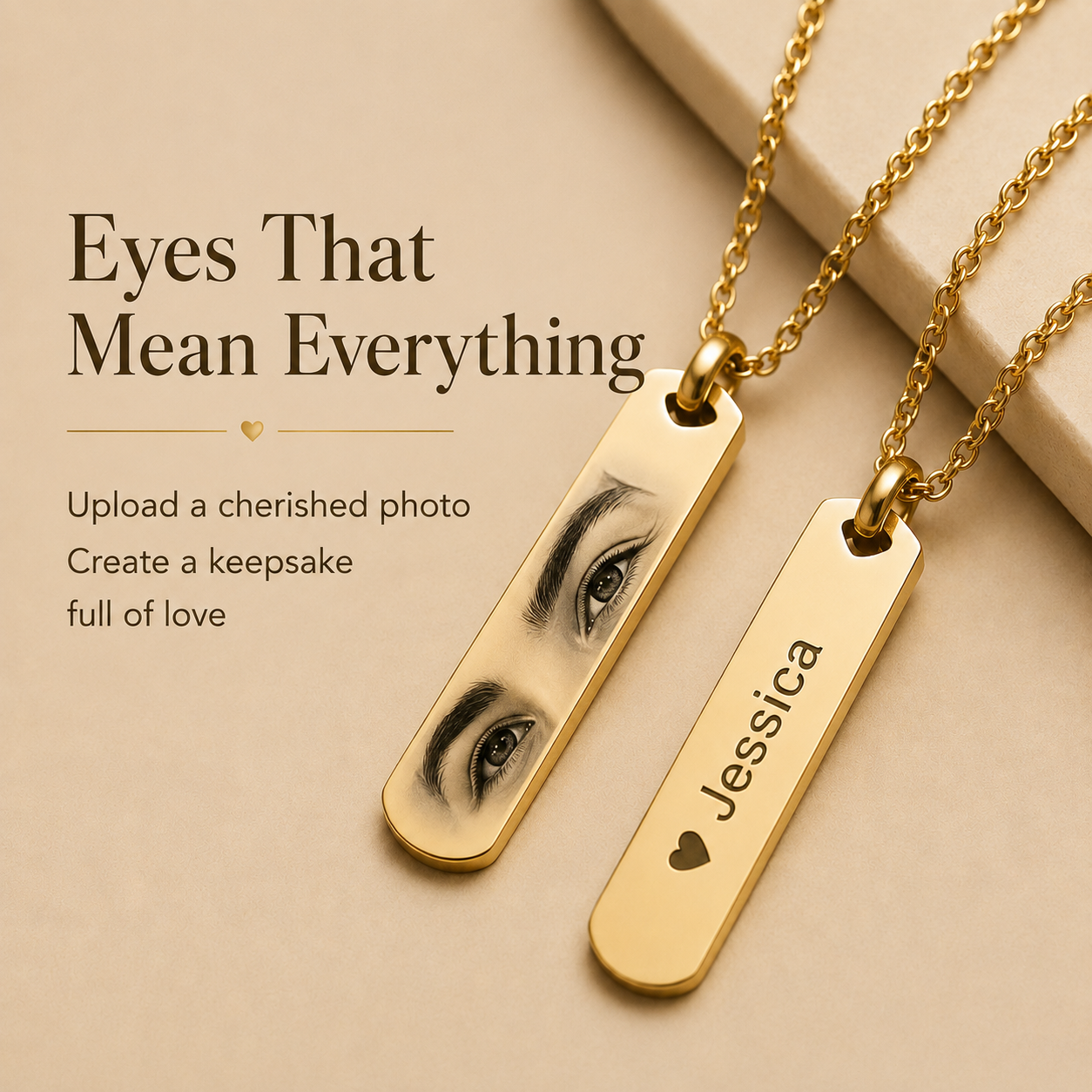 Your Eyes, Your Story Necklace