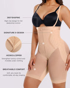 Short modelant taille haute confortable et léger