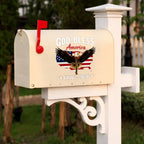 Autocollant pour le 250e anniversaire "God Bless America", autocollant de fenêtre patriotique chrétien avec aigle