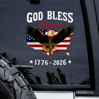 🔥 OFFRE À DURÉE LIMITÉE – Autocollant Aigle Patriotique 250e Anniversaire