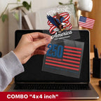 Autocollant 250e Anniversaire Amérique, Aigle Patriotique 1776 2026 pour Voiture