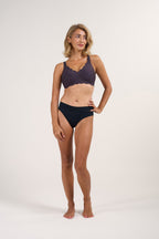 Soutien-gorge en gel sans armature et sans couture à couvrance totale avec bords festonnés
