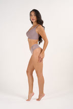 Soutien-gorge sans coutures, doux, à col en V, sans armatures, à maintien intégral avec coussinets en gel