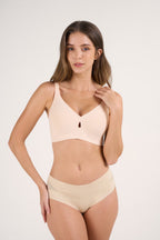 Soutien-gorge sans coutures avec détails pour le quotidien