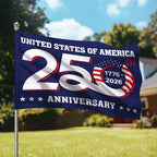 Drapeau patriotique du 250e anniversaire des États-Unis d'Amérique 1776-2026