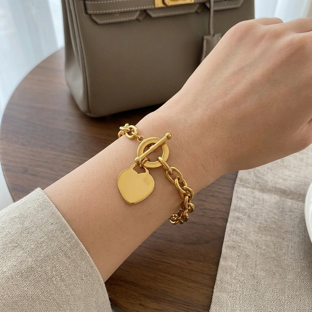 Parure bracelet et collier 2 pièces