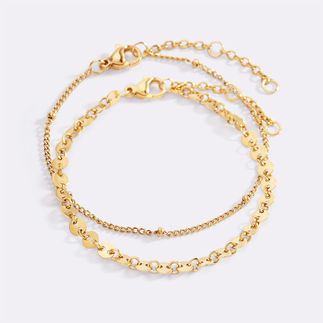 Poppy Stacking Bracelet Set