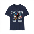 250 ans aigle 1776-2026 250e anniversaire USA T-Shirt