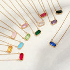 Collier en cristal pierre de naissance