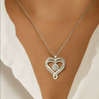À mon épouse, de la part de son mari, collier Cœur X Cœur