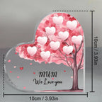 Presse-papier Plaque Arbre Généalogique "On t'aime Maman"