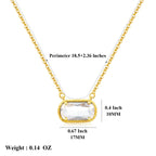 Collier en cristal pierre de naissance