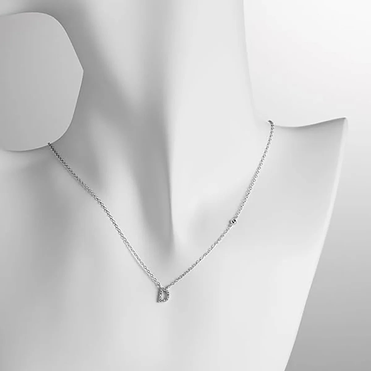 Initial Pendant Necklace