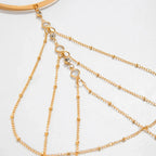 Bracelet manchette en cristal