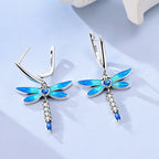 Boucles d'oreilles Libellule