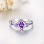 Bague en améthyste