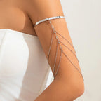 Bracelet manchette en cristal