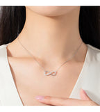 Collier Pendentif Amour Infini Romantique